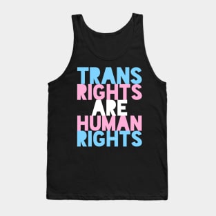 Trans rights are human rights Tank Top